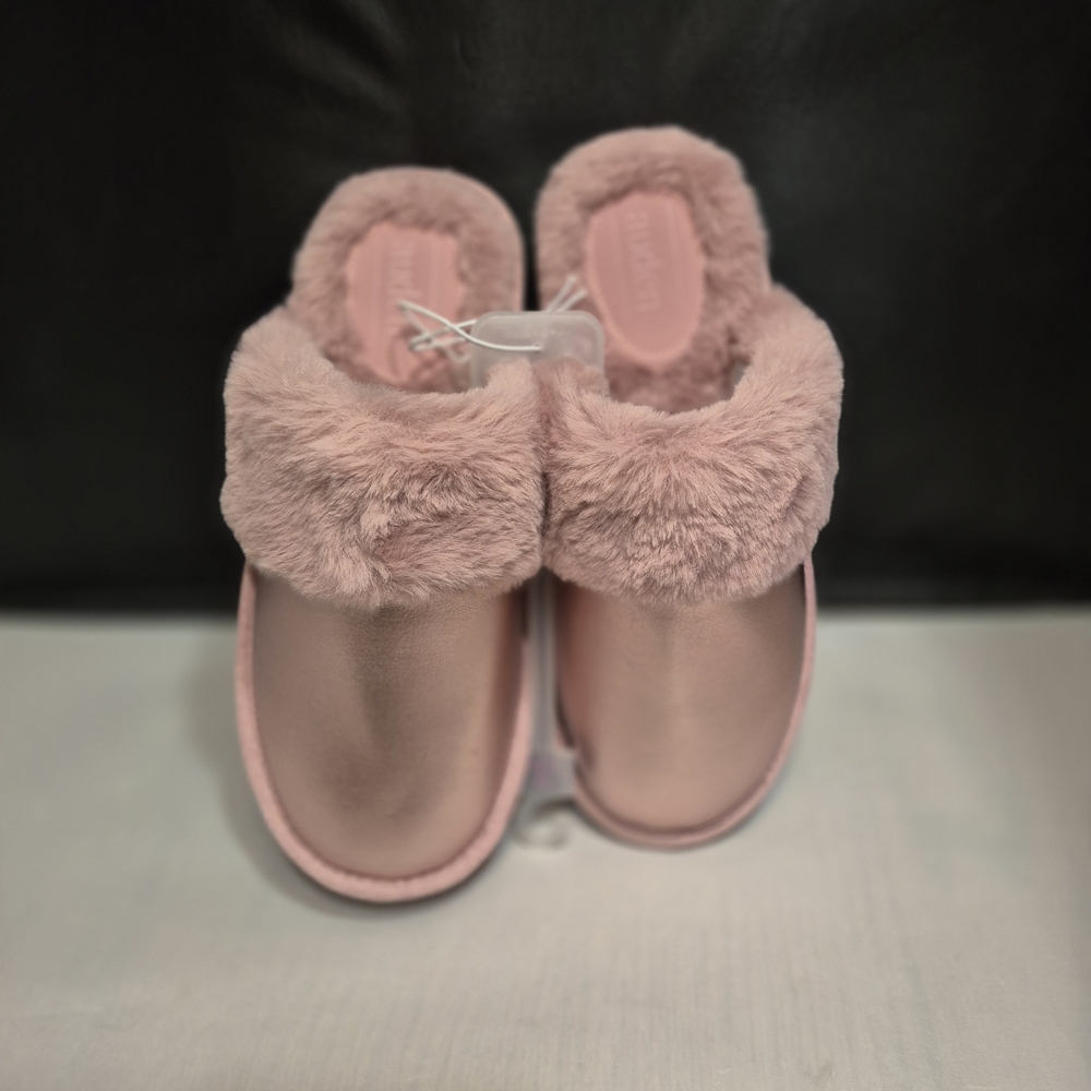 Pink Fuzzy Slippers - Picture 5 of 9